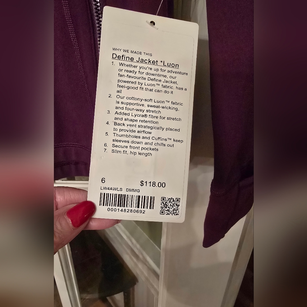 lululemon athletica Purple Jacket and Tank Set - Picture 5 of 8